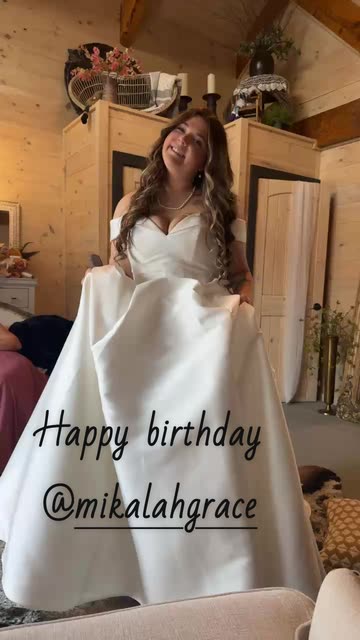 Catie's Dream Wedding Dress Try-On Moment