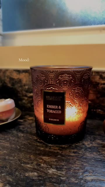 bellevue ember and tobacco candle Ocean Scented Candles Videos