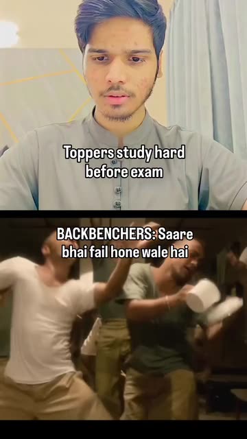 Bhaichara on top 🤝 #topper #backbenchers #exam #funny #spotlight  #spotlightviral