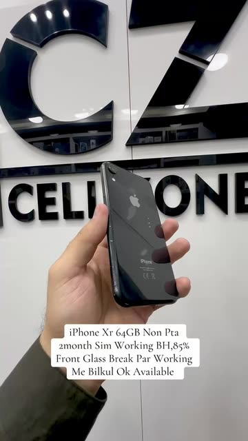 Apple iPhone XR ブラック バッテリー85% iPhone XR White 64 GB SIM