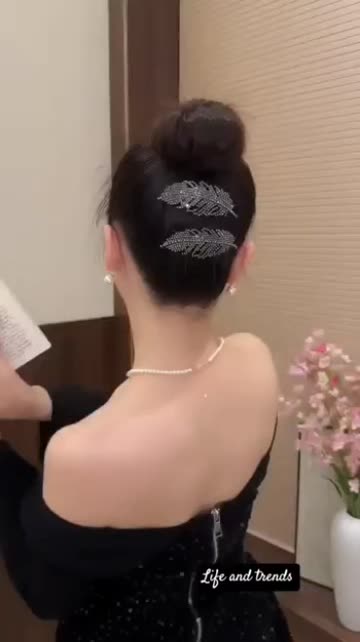 black dress hairstyles ideas Holly Golightly Black Dress
