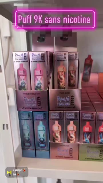 elfbar nachfüll pod läuft aus Puff RandM Tornado 9K eliquide vape 10ml 20mg Fumot main image 1