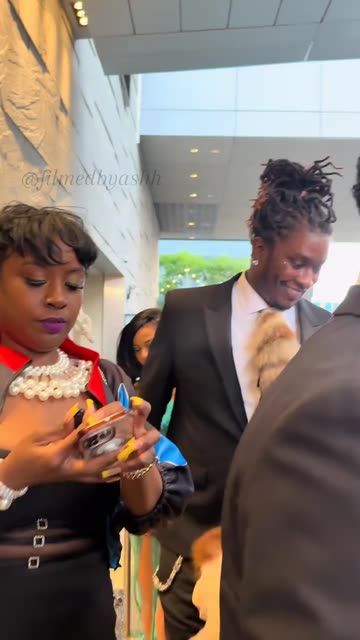 Young Thug Makes Grand Entrance at High-Profile Event