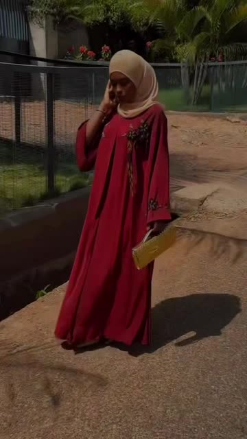 zara long sleeve red dress Square Neck Long Sleeve Women Maxi Dress – Zara-Craft main image 1
