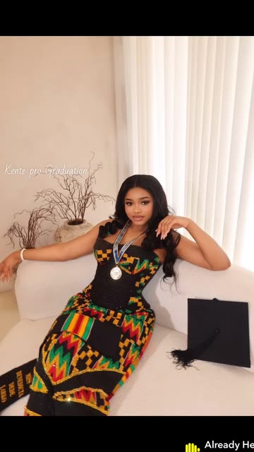 slim fit dress slacks AF9 – Class of 2026 Kente Graduation Stole main image 0