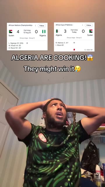 Algerian Fans Reaction Videos