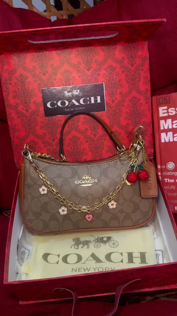 美品✨Vintage Coach Shoulder Bag Snap Hook Coach Bleecker Snap