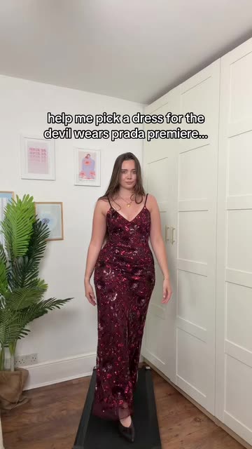 burgundy high neck prom dress Burgundy V-neck Prom Dresses Formal Dresses With Slit ARD2326