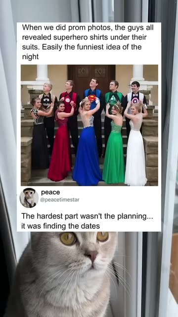 Prom Night Superhero Reveal Gone Wrong?