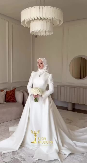 hijab modern wedding dress Hijab Wedding Dress - Manufacturer Company Turkey