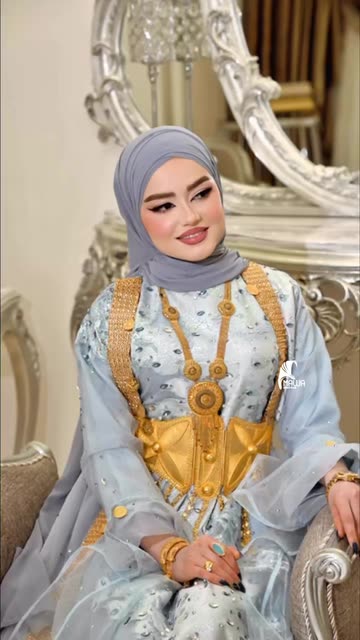 golden dress with hijab Hijab Dress in Gold